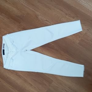 White Cropped Jegging